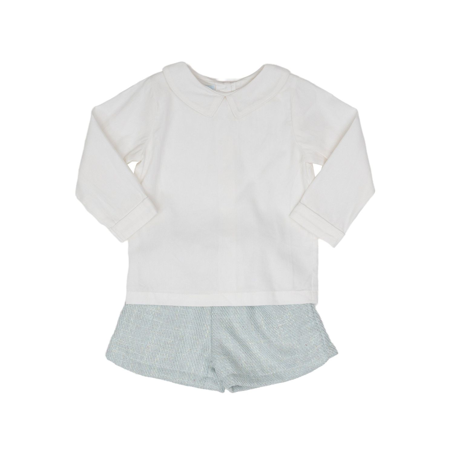 TOA Jayden Short Set- Sage Tweed