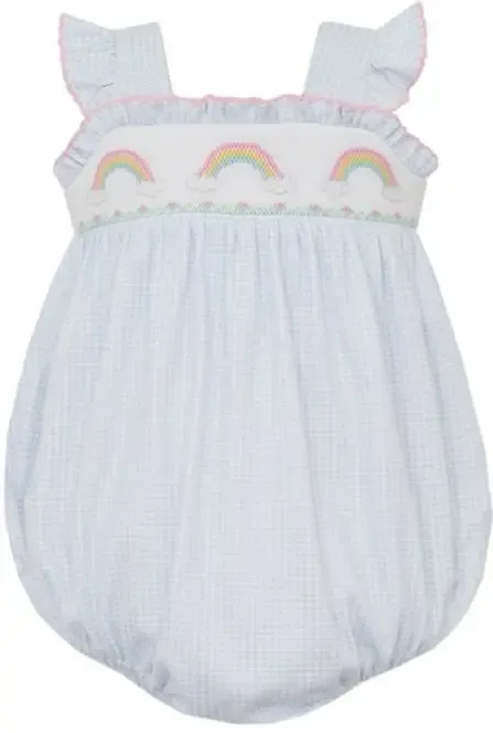Rainbow Light Blue Gingham Sunbubble