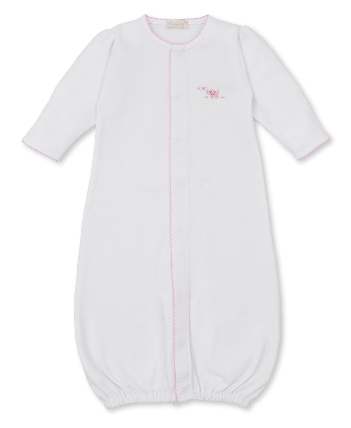 Converter Gown with Hand Embroidery - Pink Premier Elephant Empire