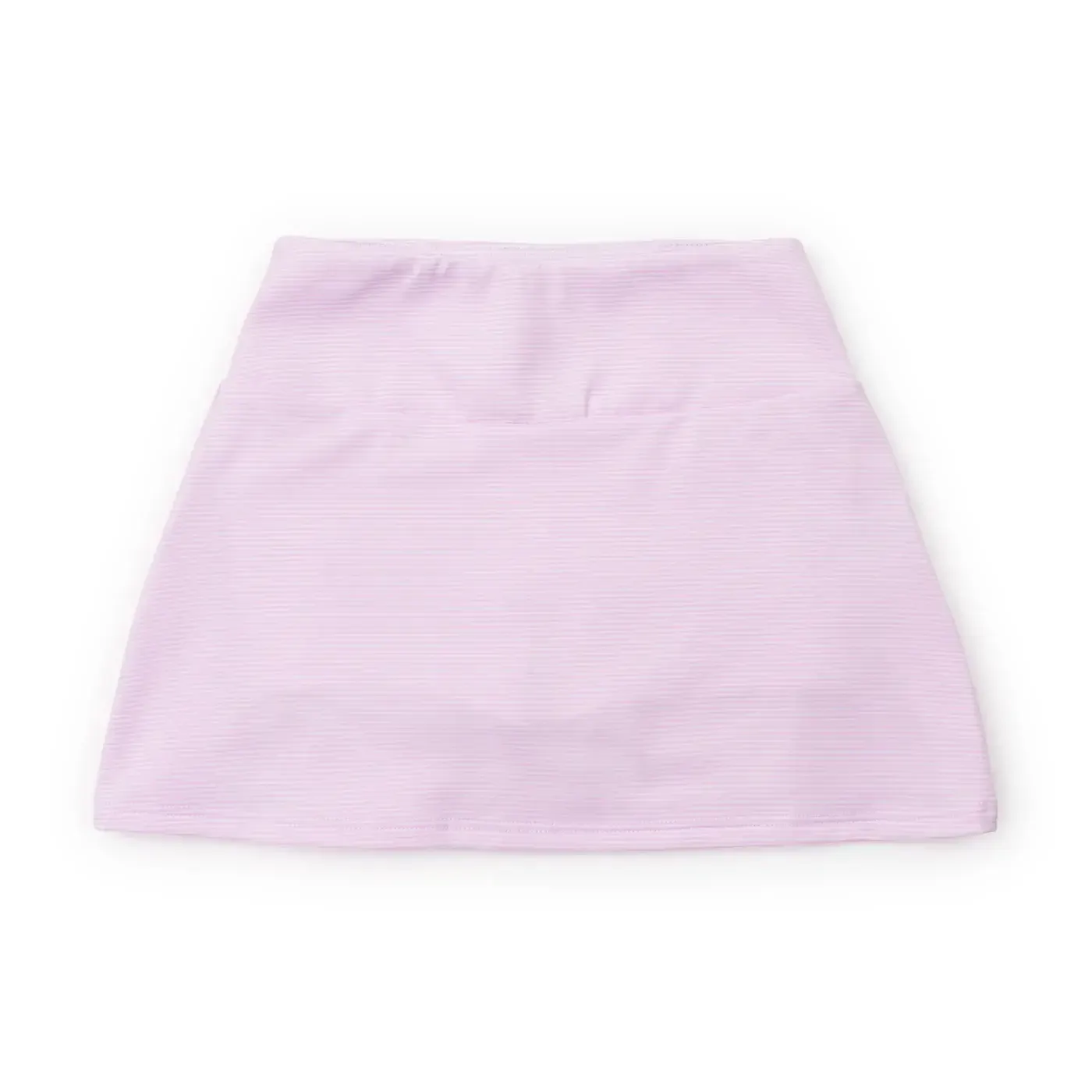 Margot Performance Skirt- Pink and White Stripes