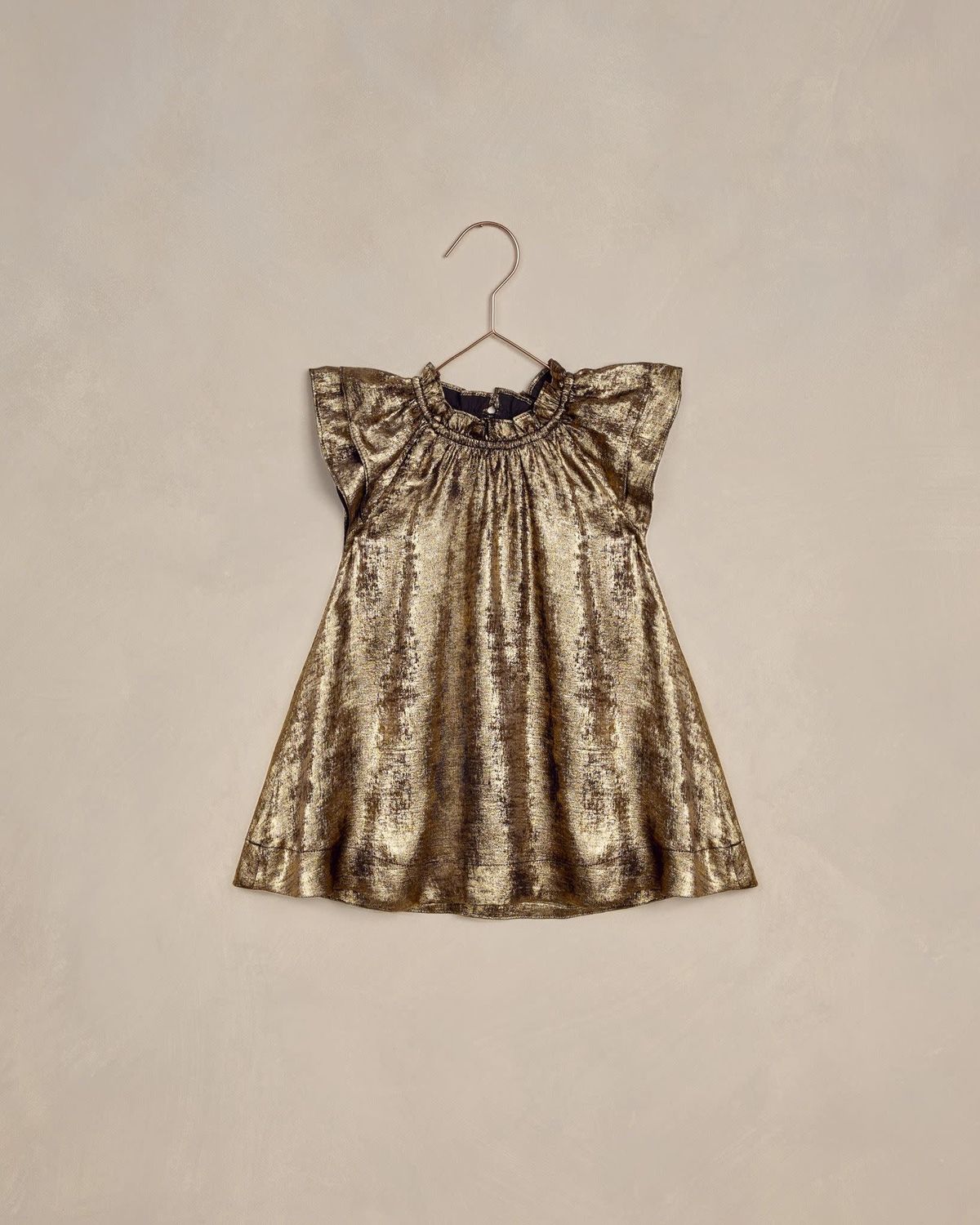 Isabella Dress- Gold