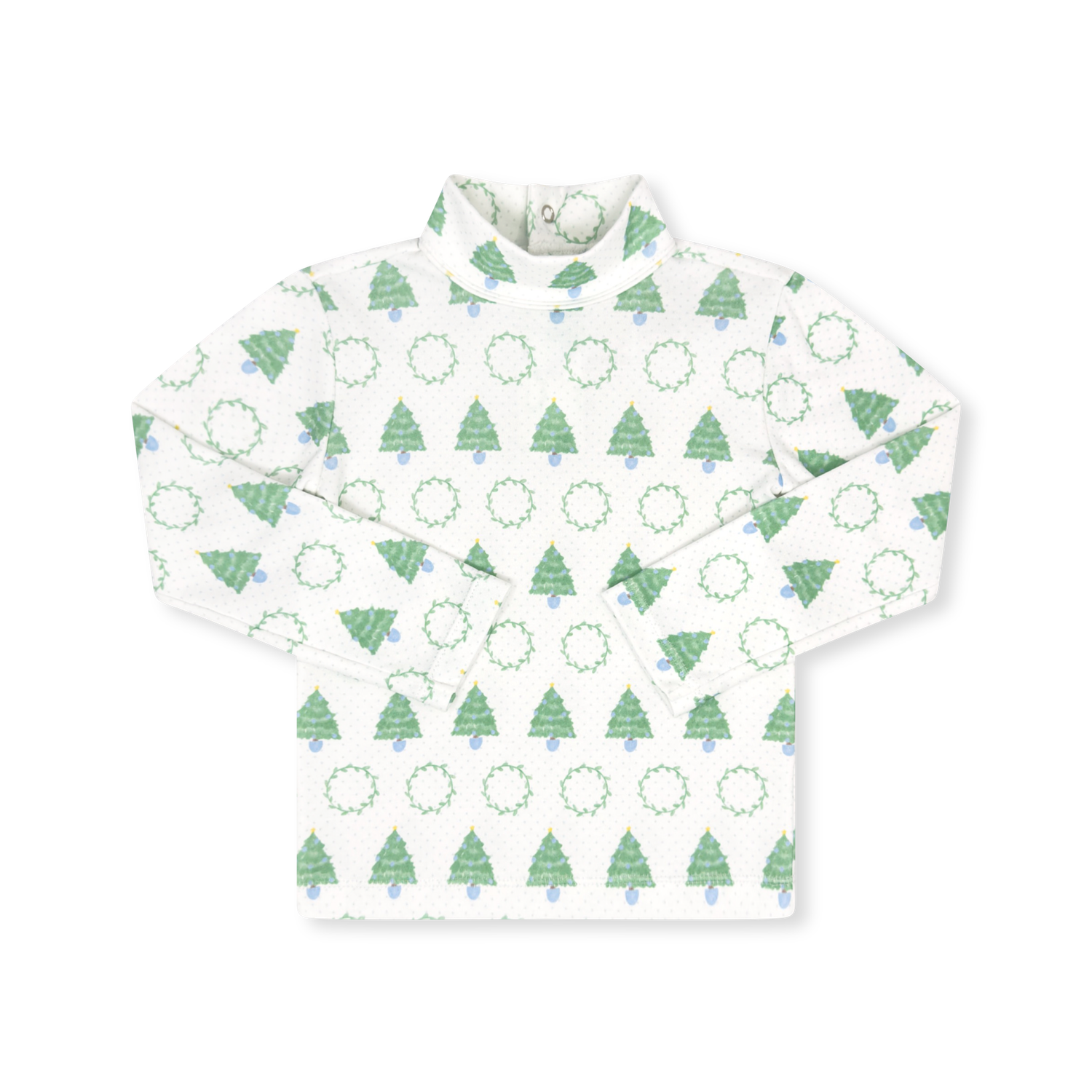 Tiny Tot Turtleneck Christmas Tree-Blue