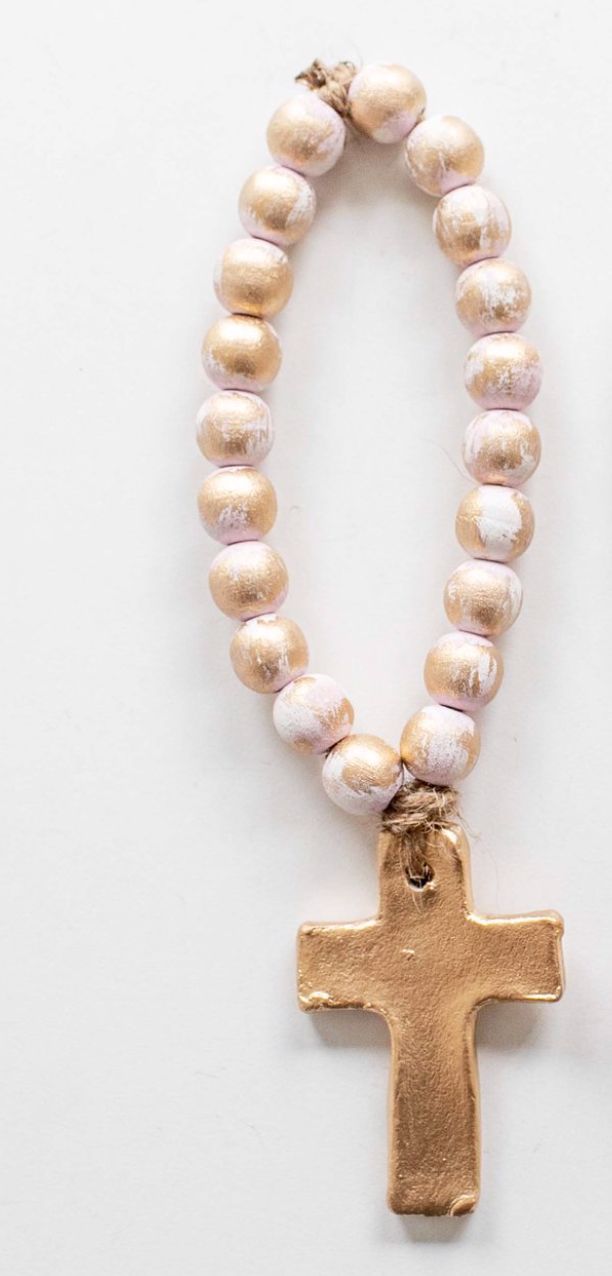 Sercy Bitty Pink Blessing Beads 7.5"