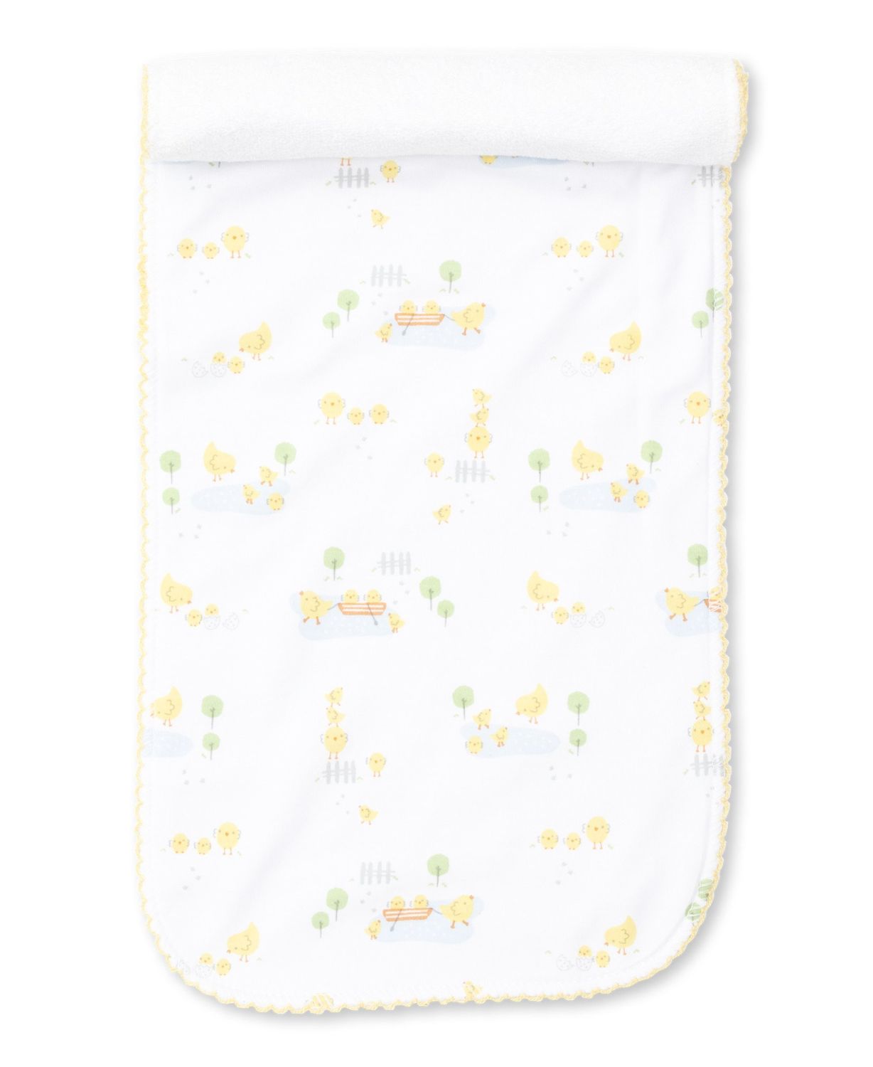 Kissy Kissy Chick Chatter Burp Cloth