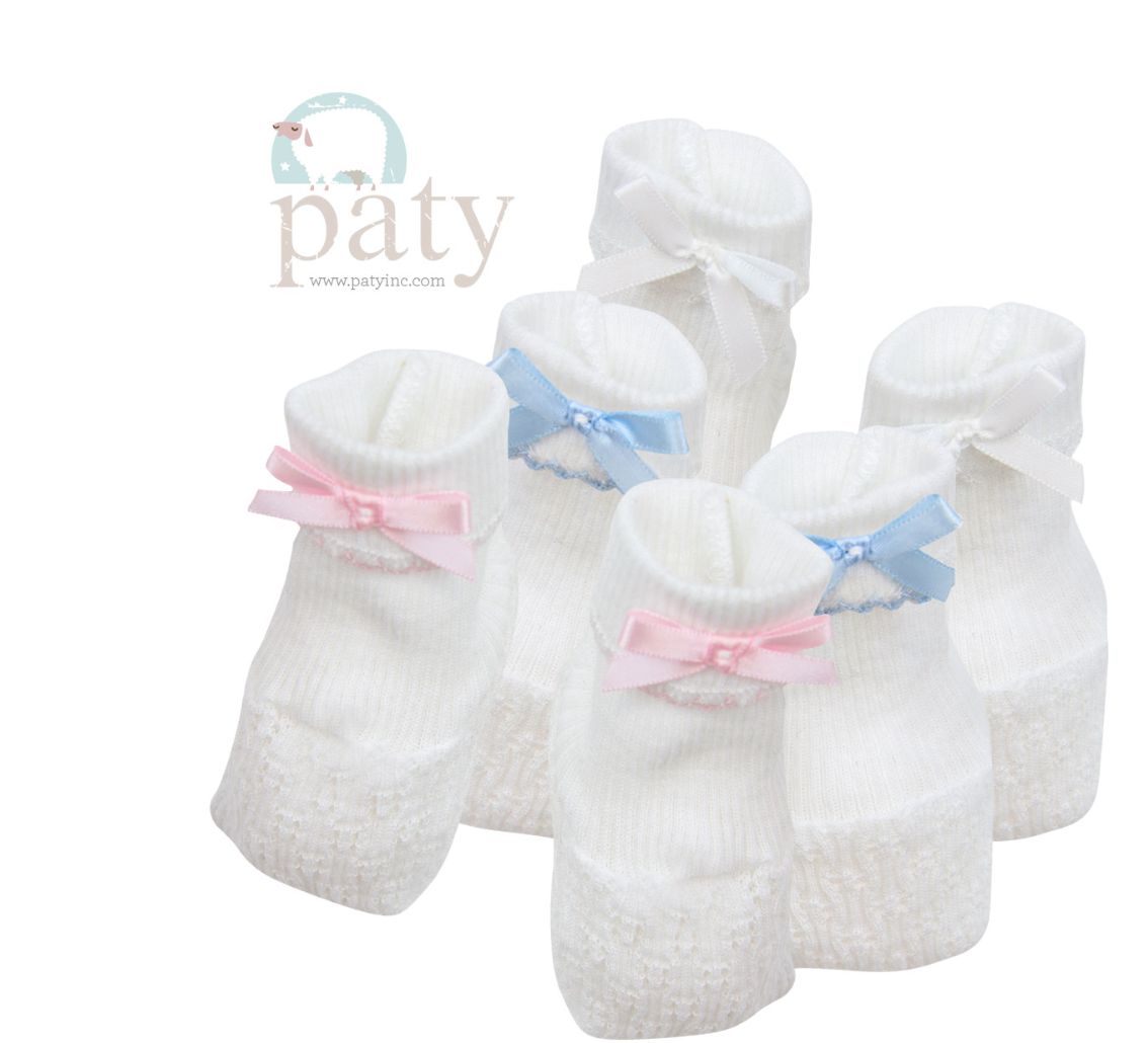 Paty Booties- White/Pink