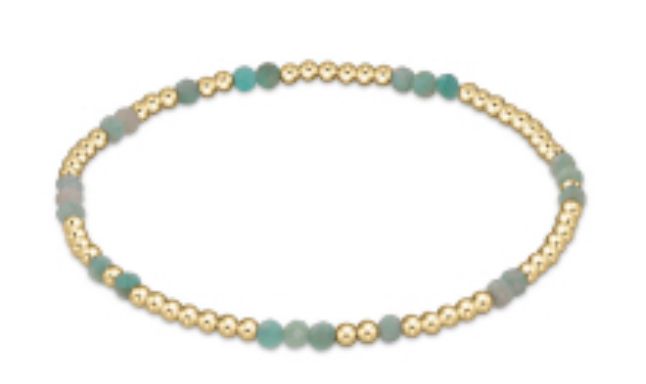 Hope Unwritten Gemstone Bracelet- Amazonite