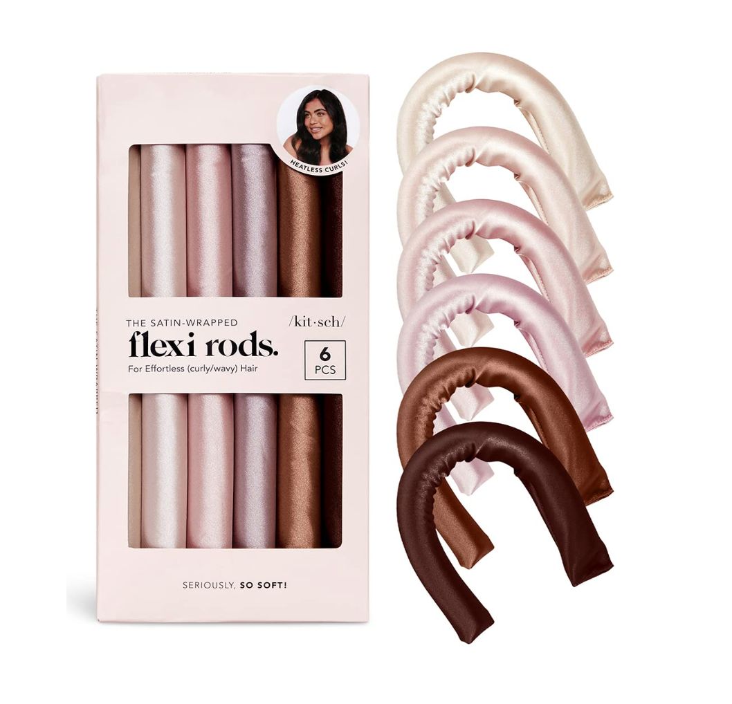 KS Satin Wrapped Flexi Rods- 6pc