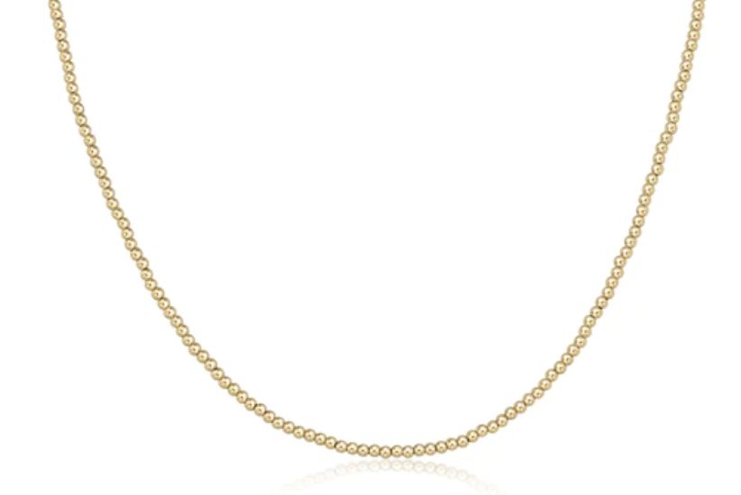 EN 17&quot; Choker Classic Gold 2.5mm