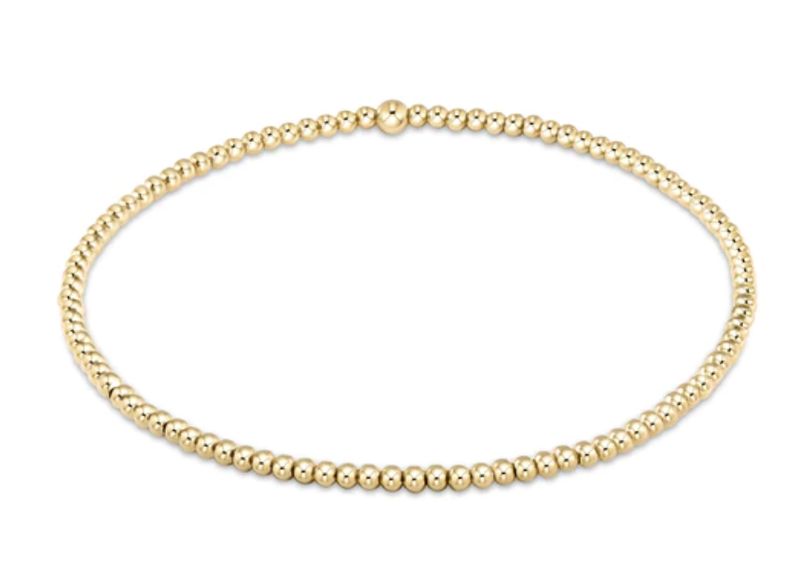 EN Extends Classic Gold 2mm Bead Bracelet