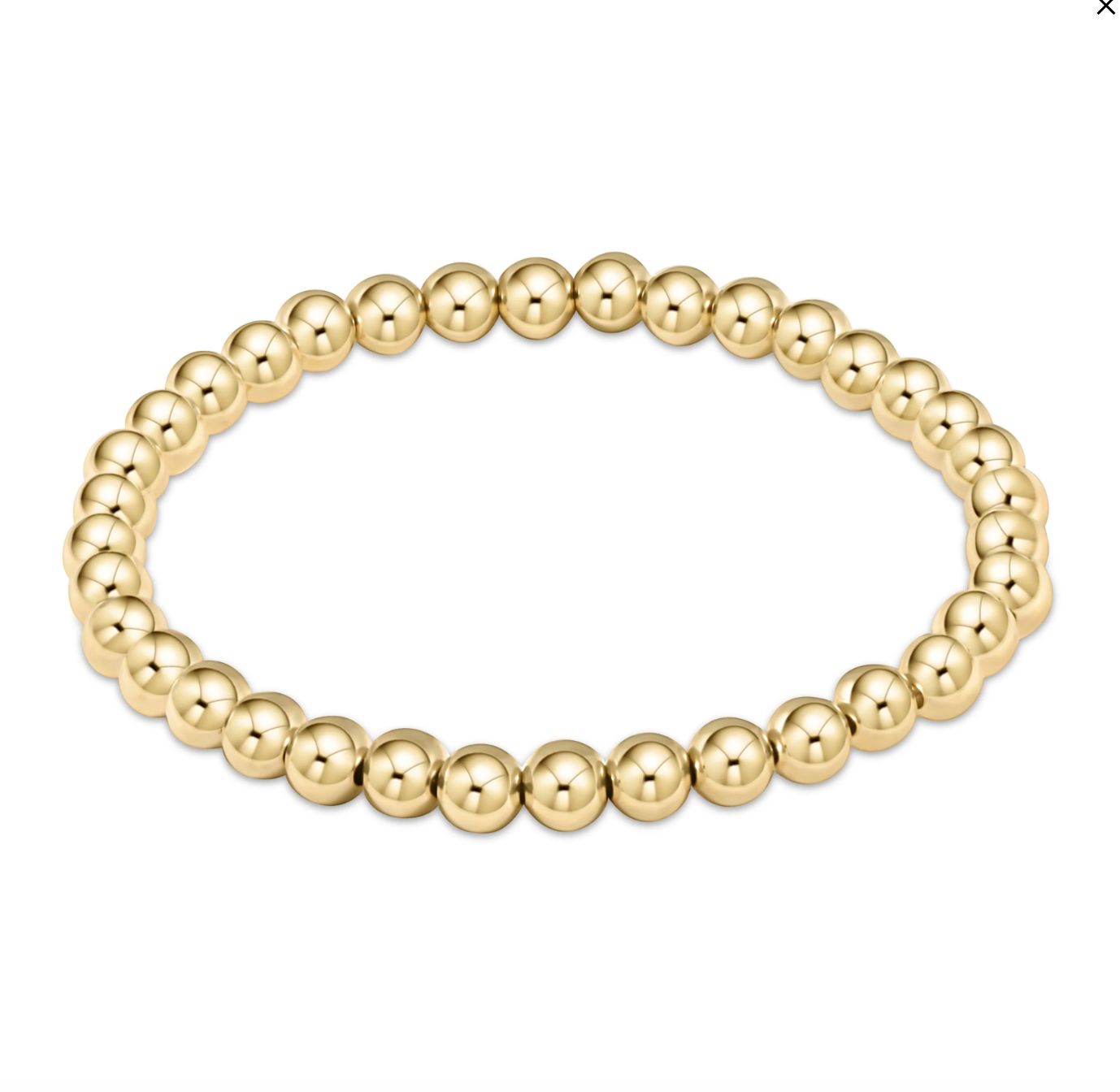 EN Extends Classic Gold 5mm Bead Bracelet
