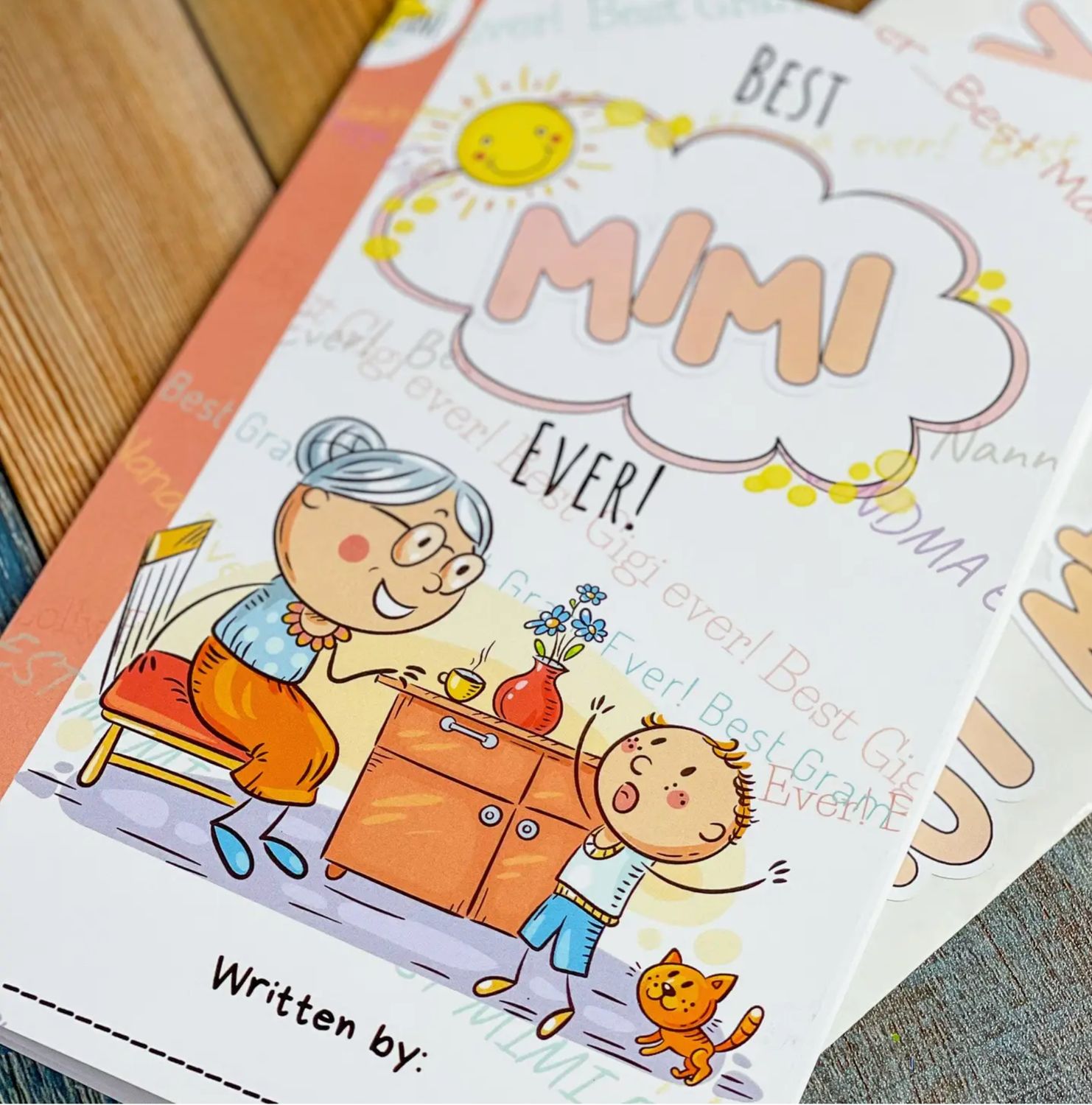 BtoB Best Grandma Ever Book, Paperback, Written by Your Child