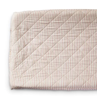 Pehr Stripes Away Change Pad Cover - Petal