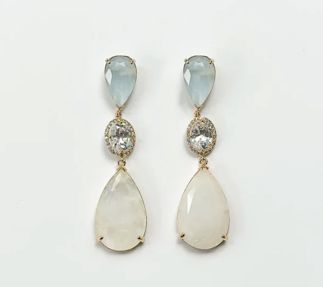 VD Ice Blue + Glitzy + White Quartz