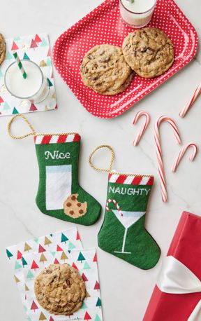 Bauble Stocking Naughty (Martini) Stocking