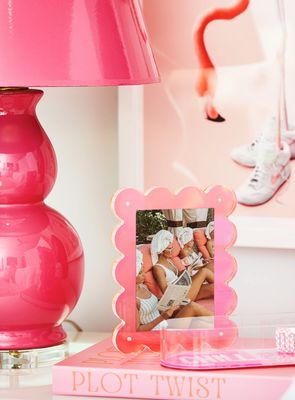 Tart Neon Pink Acrylic Picture Frame