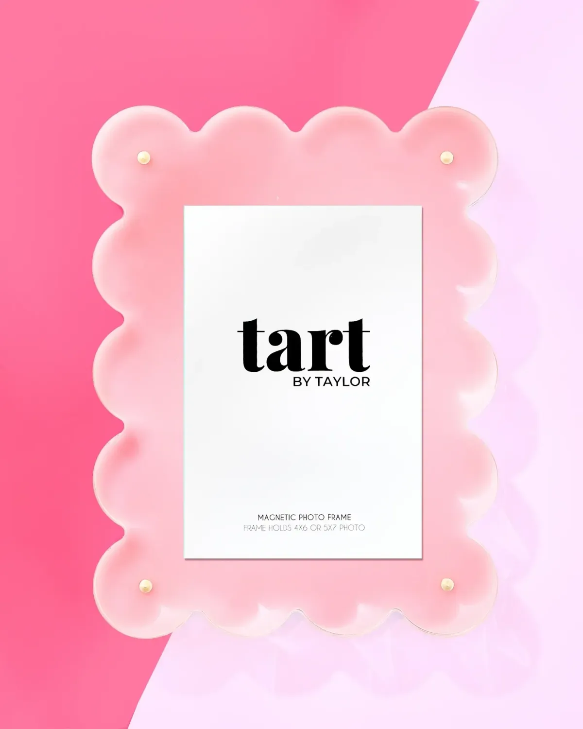 Tart Light Pink Acrylic Picture Frame