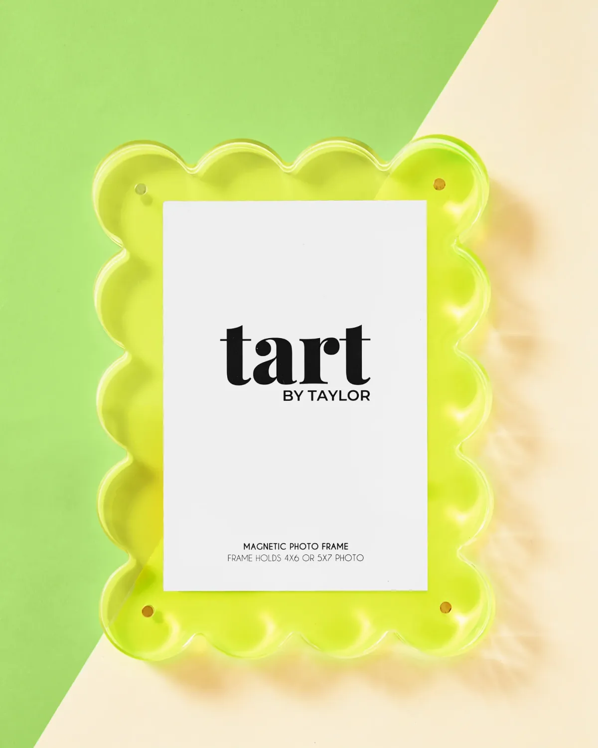 Tart Neon Lime Acrylic Picture Frame