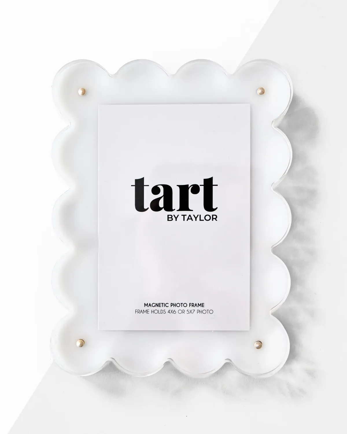 Tart White Acrylic Picture Frame
