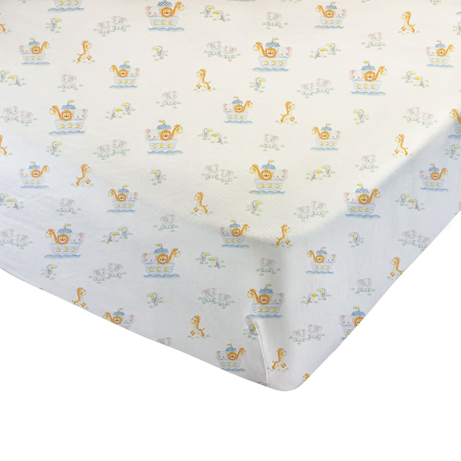 Noah&#39;s Ark Crib Sheet