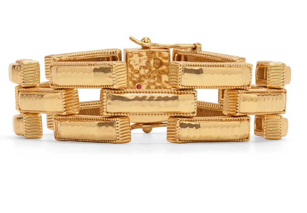Pathway Link Bracelet 7.5&quot;- Gold