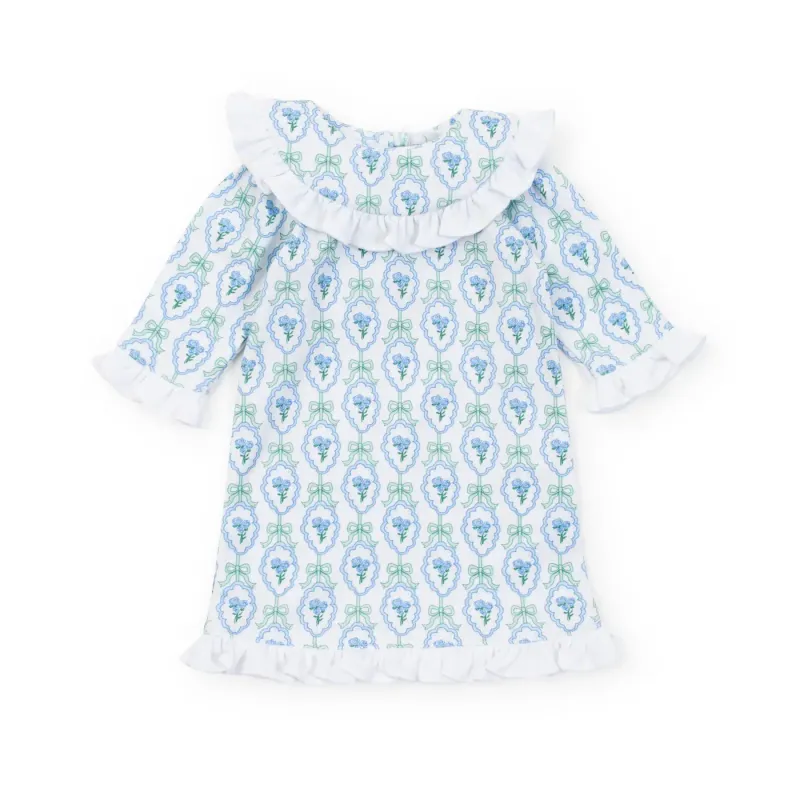 Doll Madeline Dress- Hampton Blooms