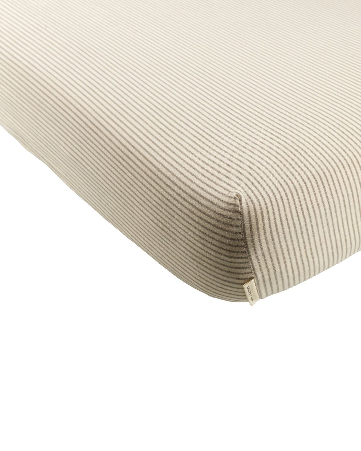 Woven Crib Sheet, Color: Basil Stripe, Size: OS