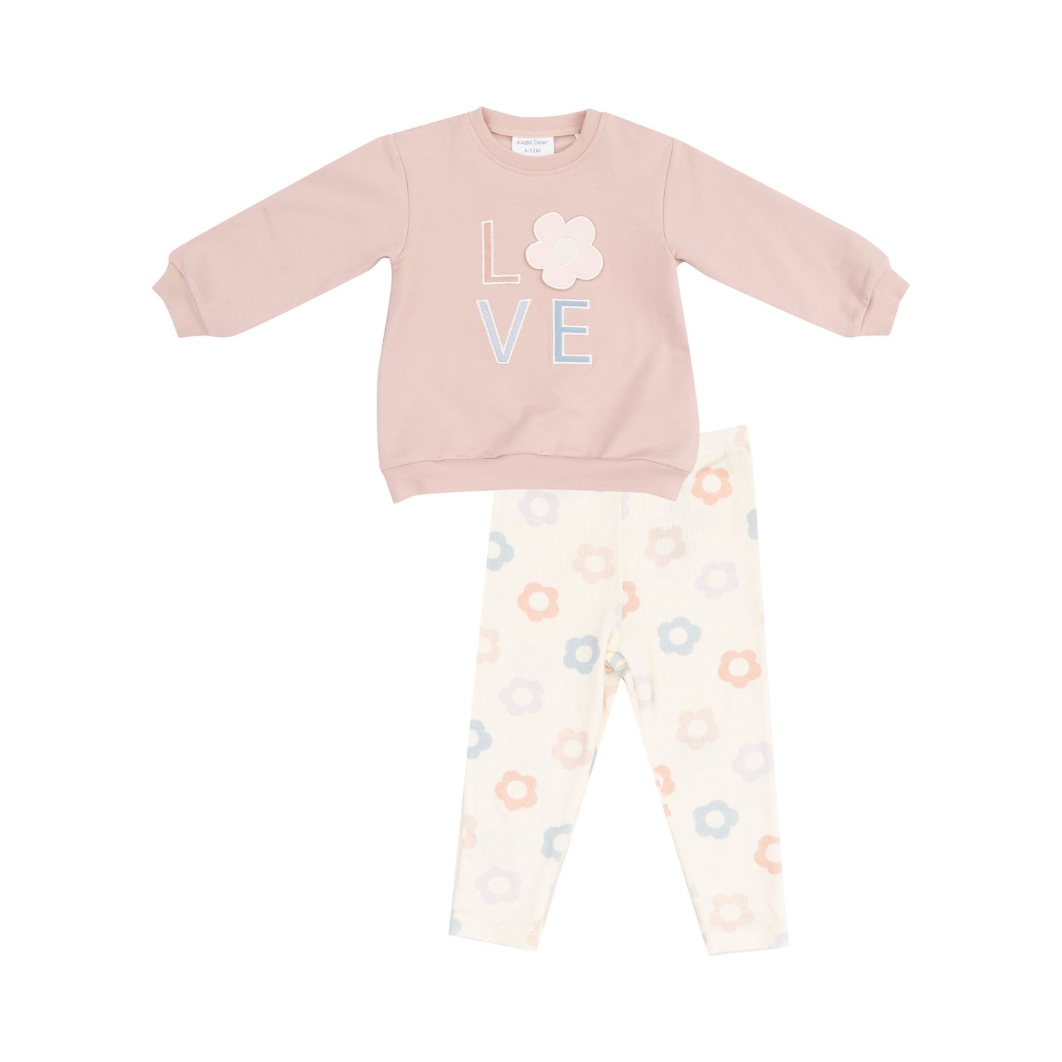 Daisy Pop French Terry Sweatshirt &amp; Legging Set