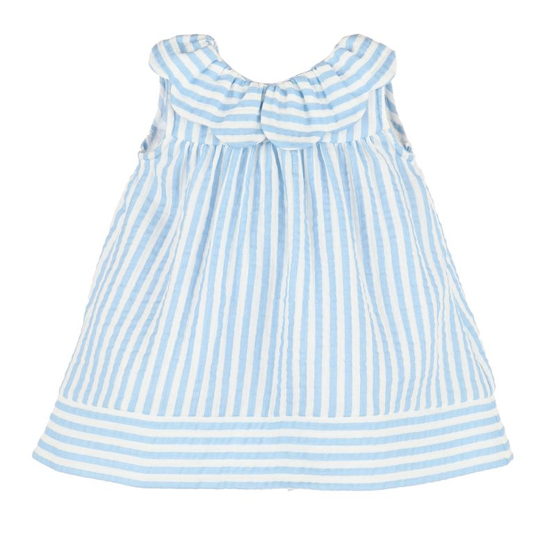 Sullivan Stripe Dress- Blue