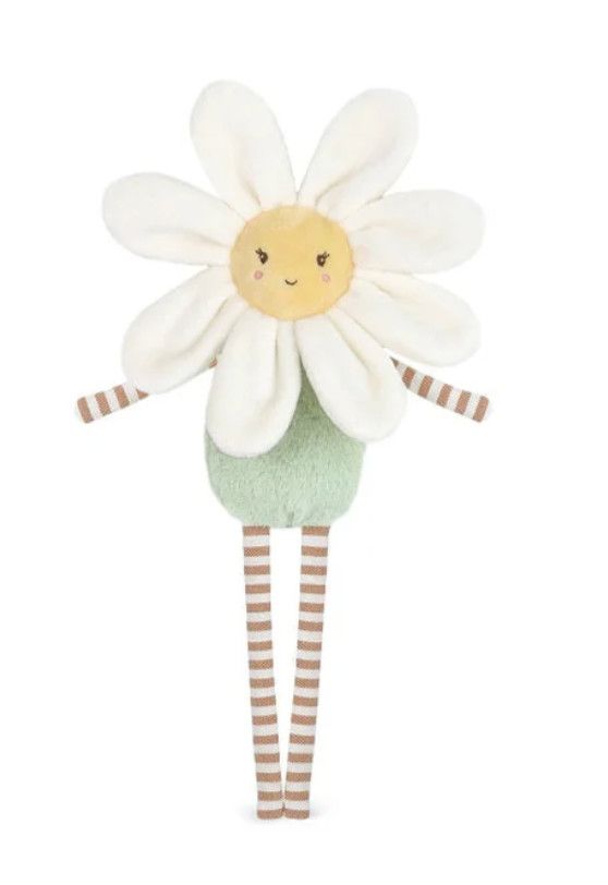 Floral Dolly Plush Toy White