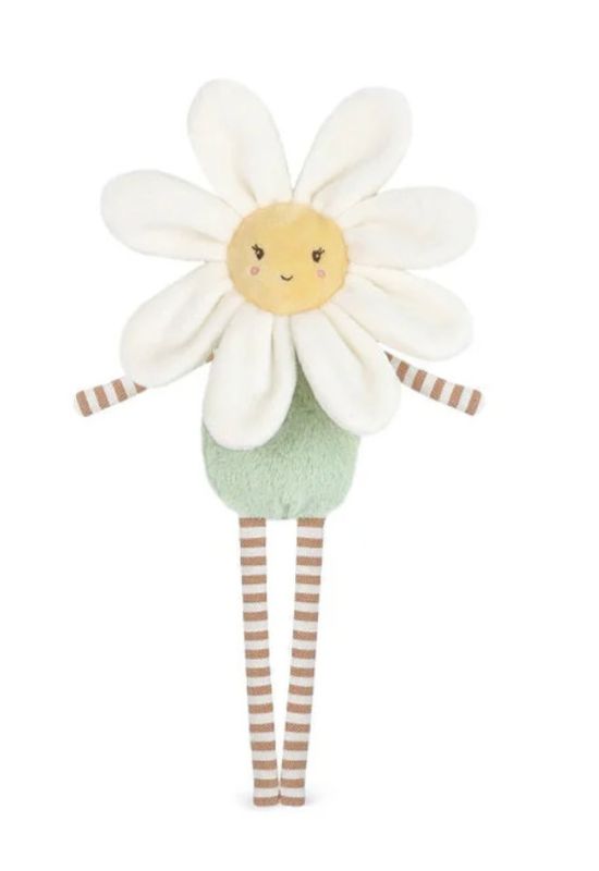 Floral Dolly Plush Toy White