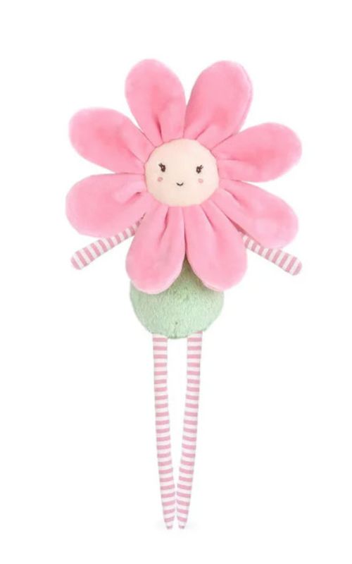 Floral Dolly Plush Toy Pink