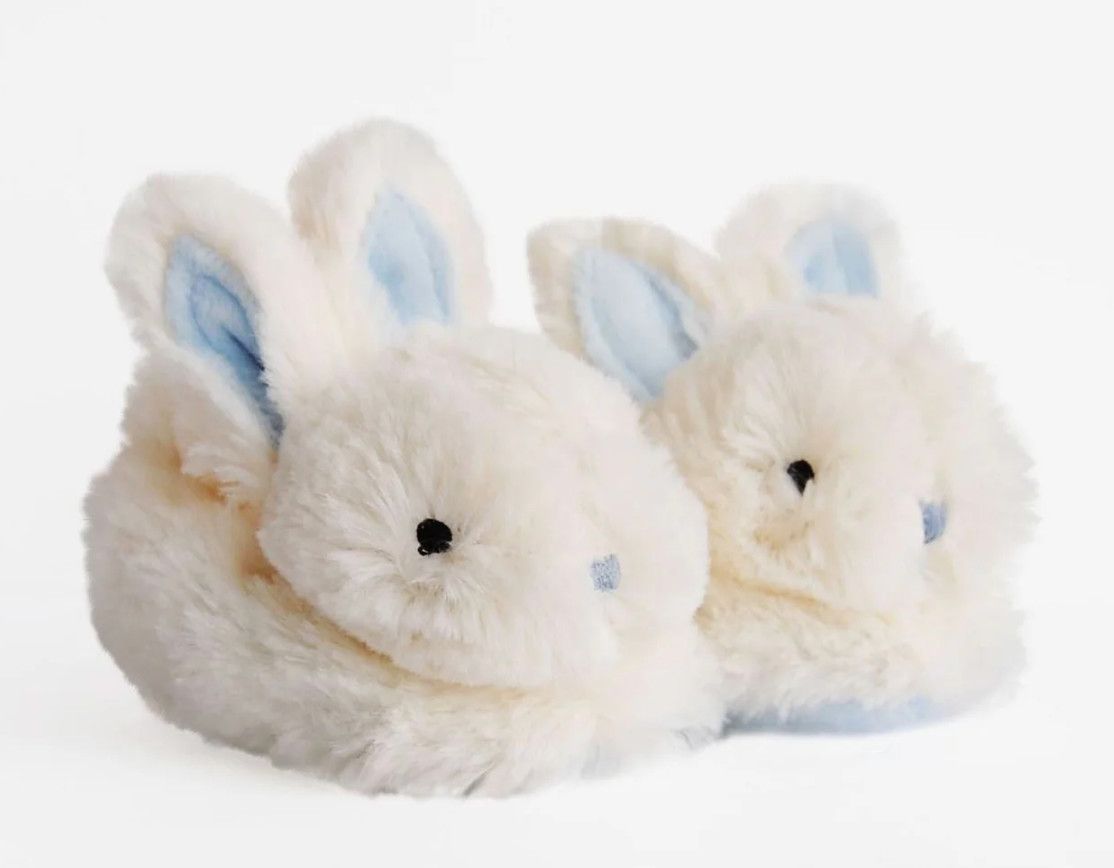 Dou Dou Blue Bunny Booties