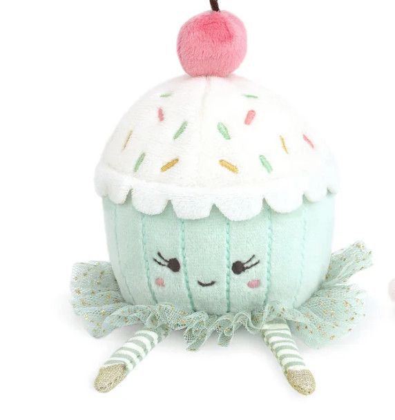 Dancing Cupcake Plush Toy Blue