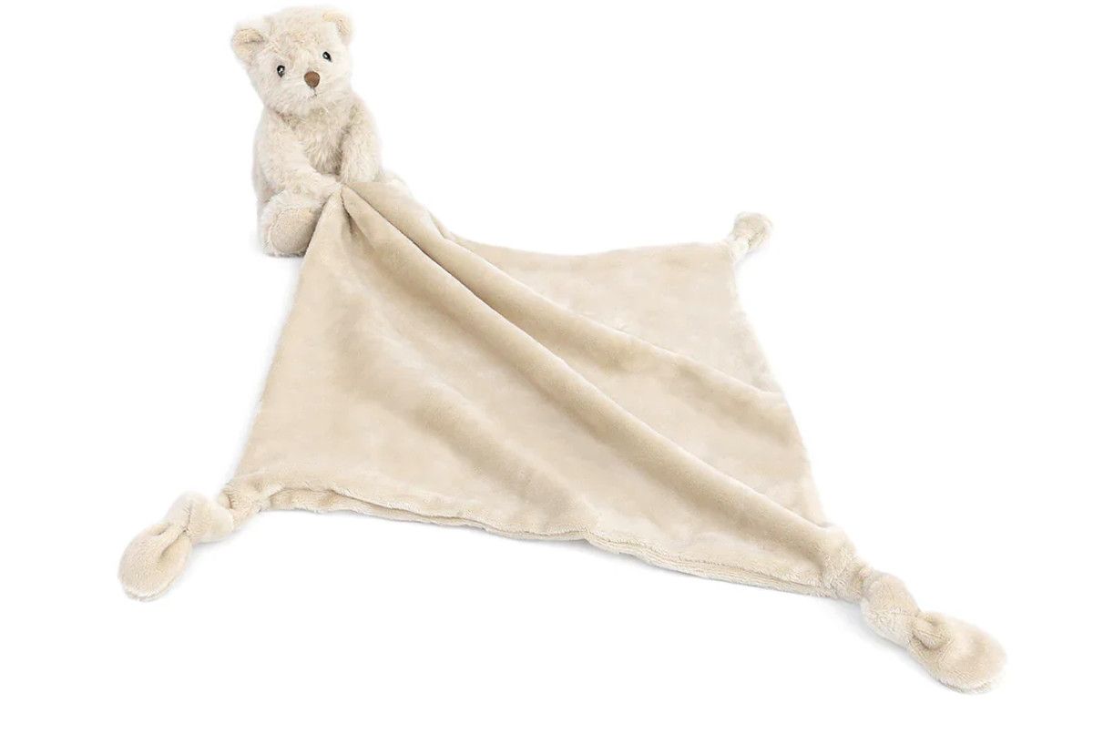 Huggie Bear Knotted Security Blankie