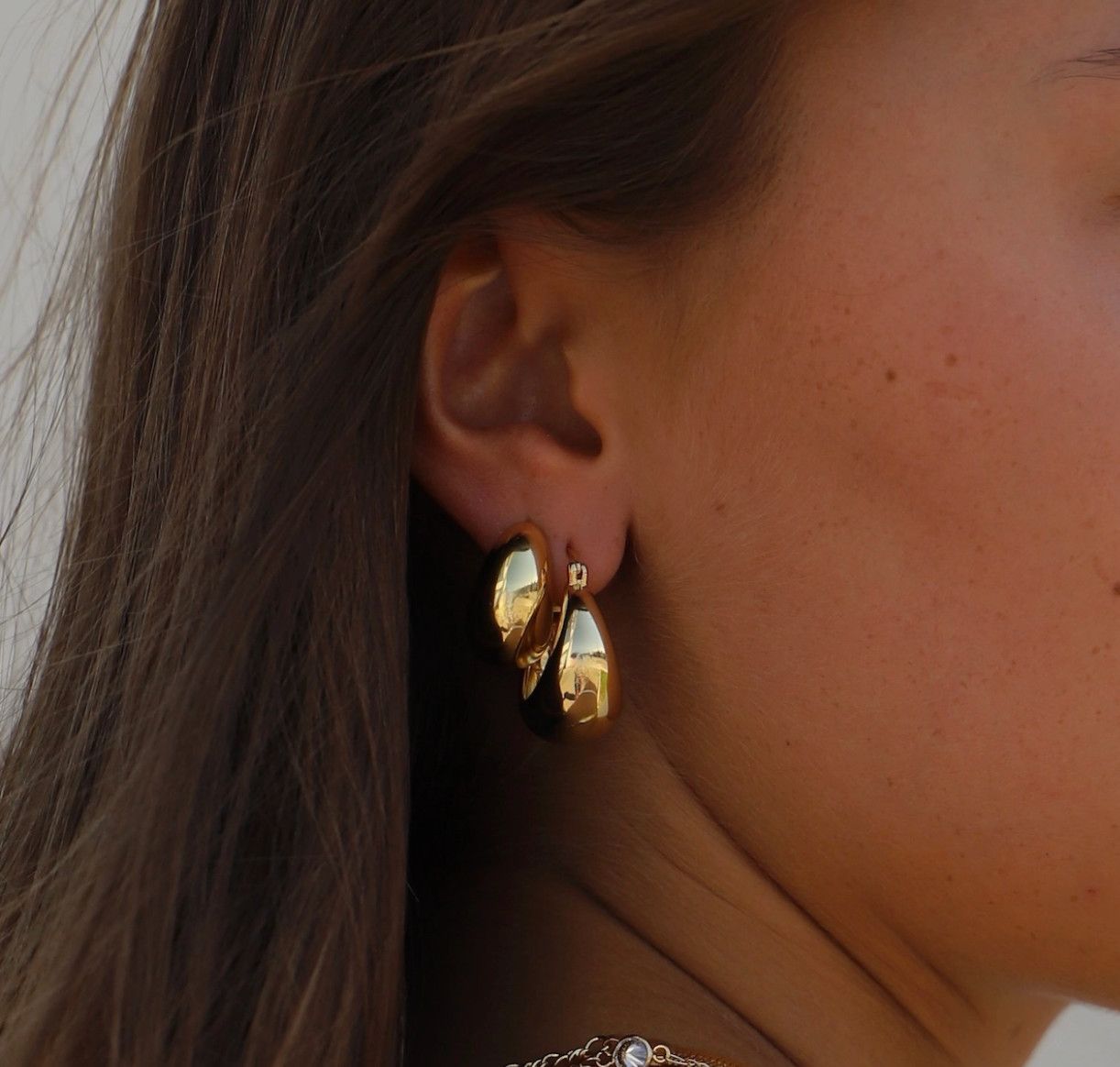 Coco Chunky Hoop Earrings