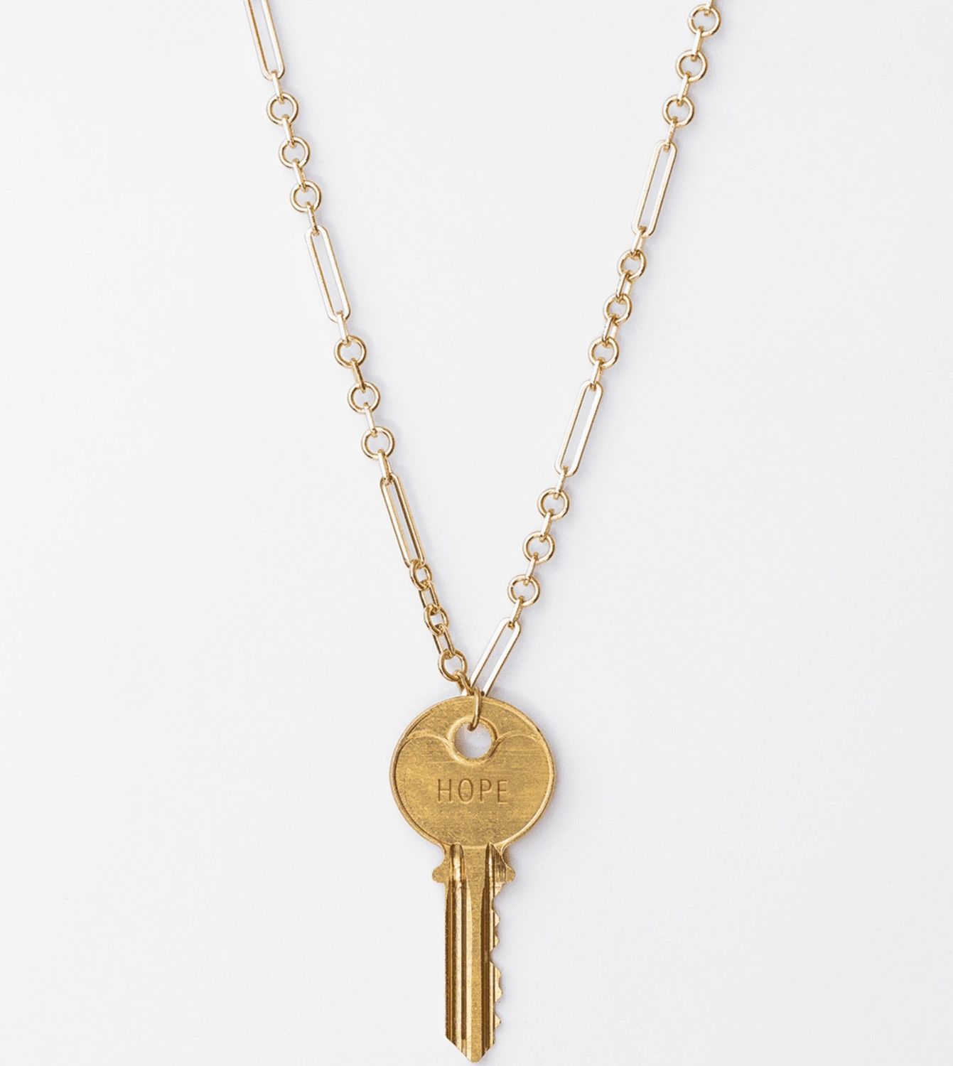 Amalfi Classic Key Necklace- Hope