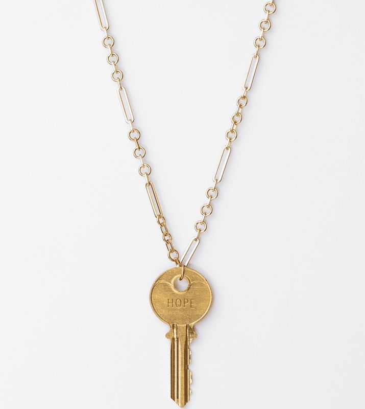 Amalfi Classic Key Necklace- Hope
