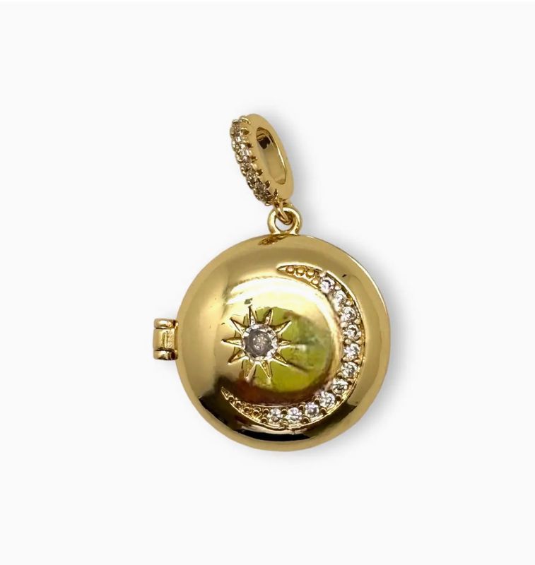 Star and Moon Pendant