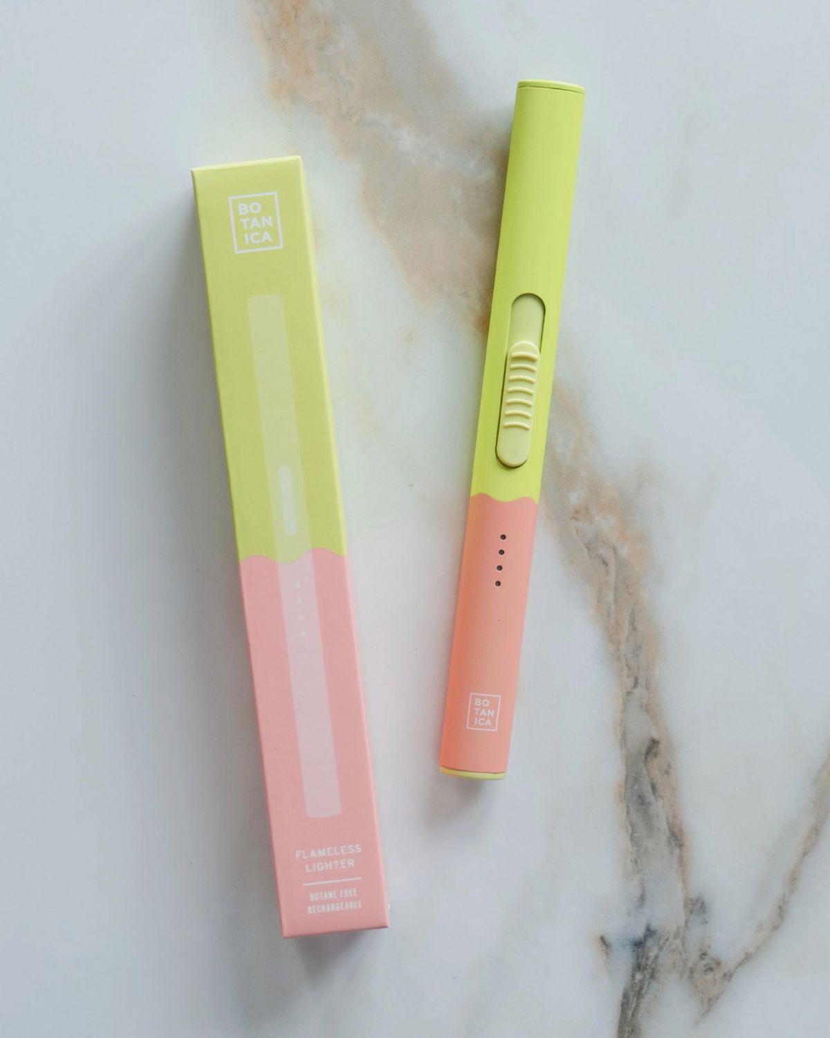 Duo-Tone Flameless Rechargeable Lighter- Sherbet