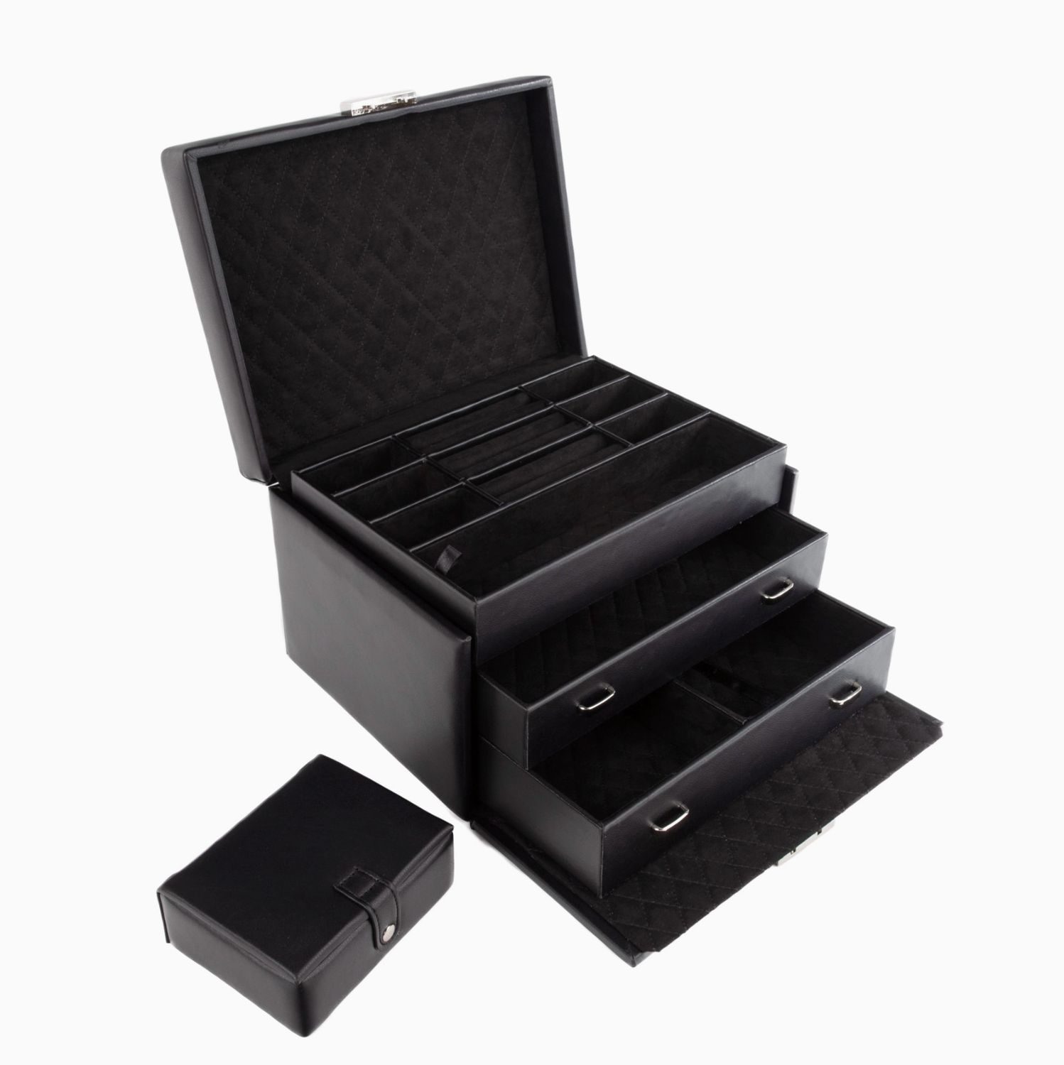 Zoe Jewelry Box- Black