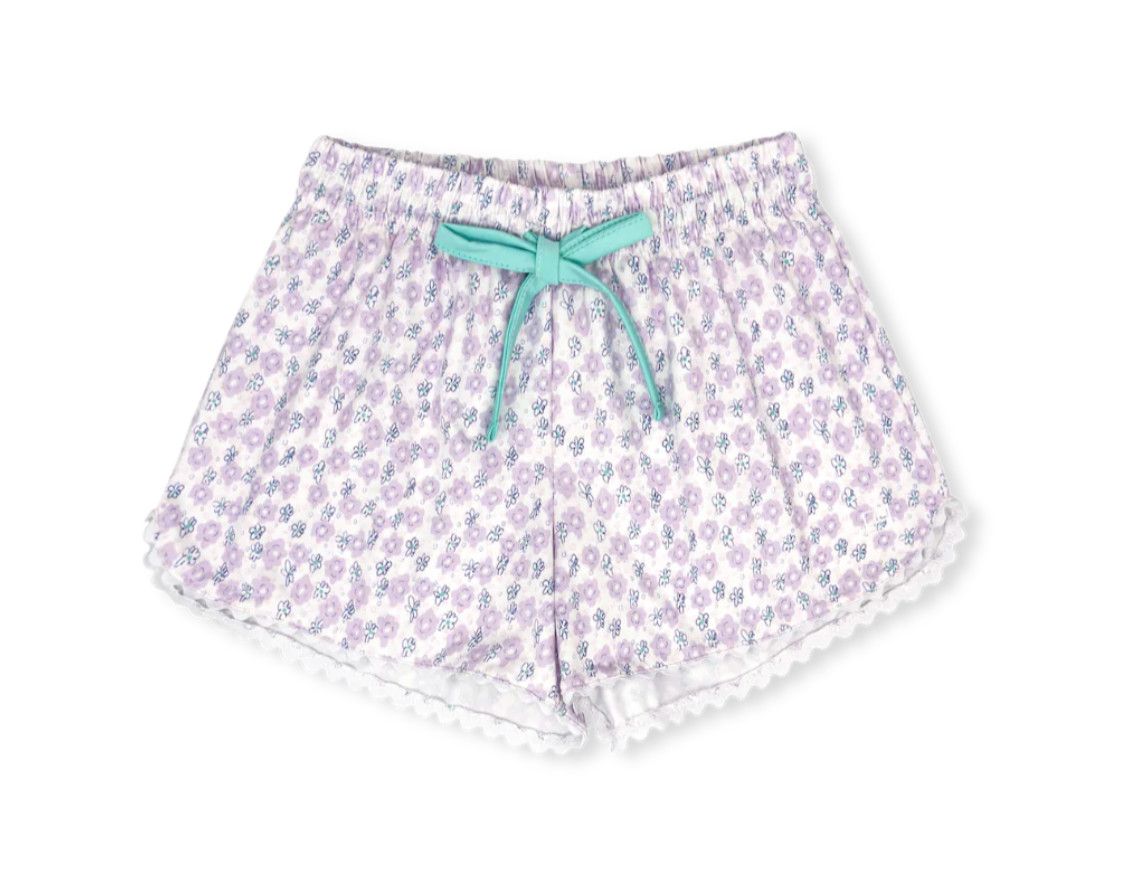 Emily Short Blissful Blooms w/ Ric Rac Trim