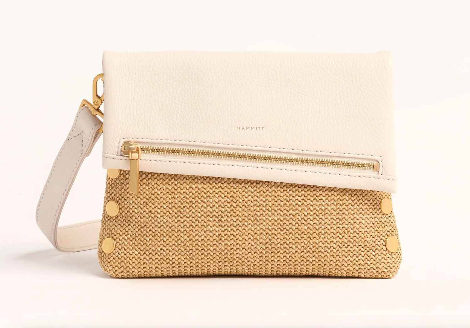 HAMMITT VIP Med- Calla Lily White Raffia