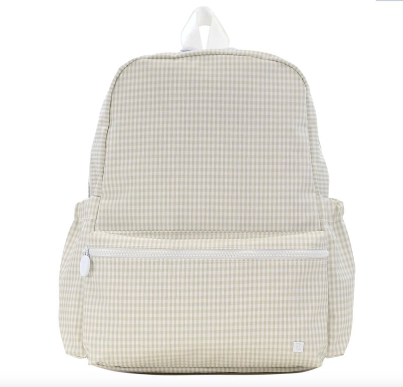 TRVL Backpacker - Gingham Pearl Grey