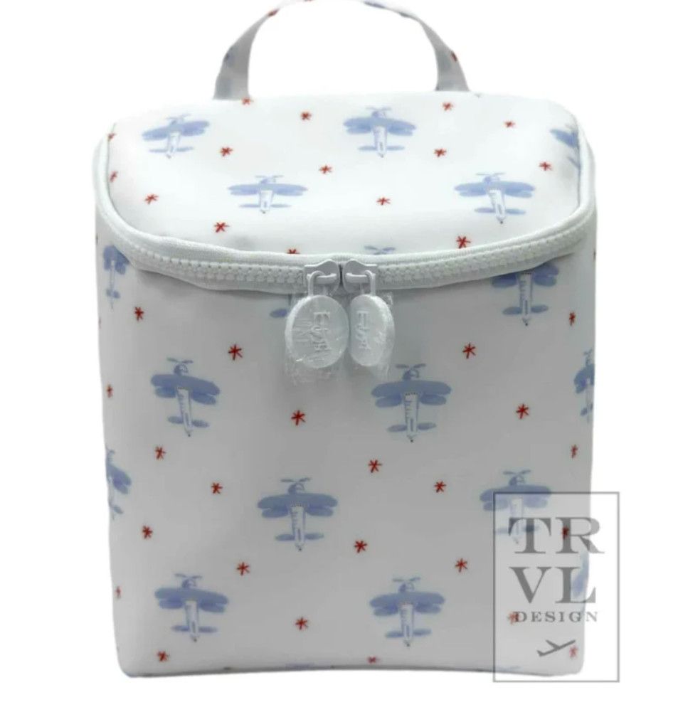 TRVL Take Away Lunch/Bottle Bag - Insulated David&#39;s Airplane