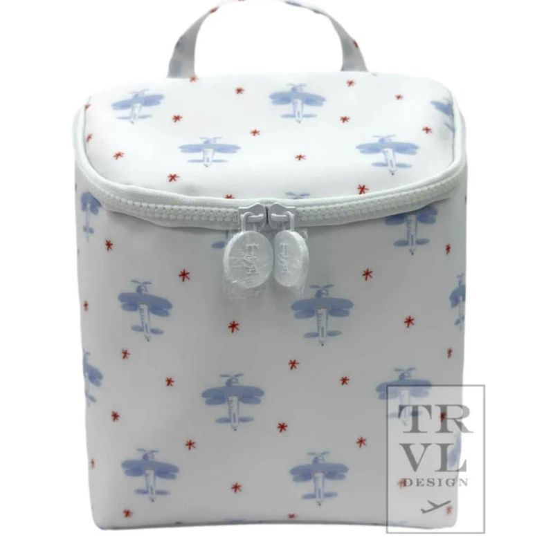TRVL Take Away Lunch/Bottle Bag - Insulated David&#39;s Airplane