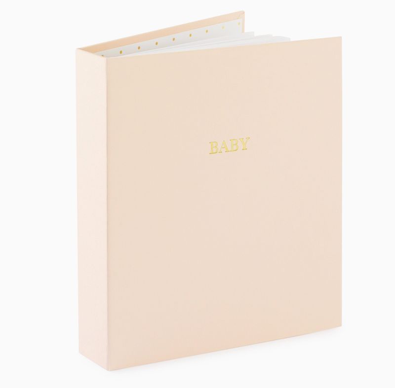 Sugar Paper Pink Baby Book