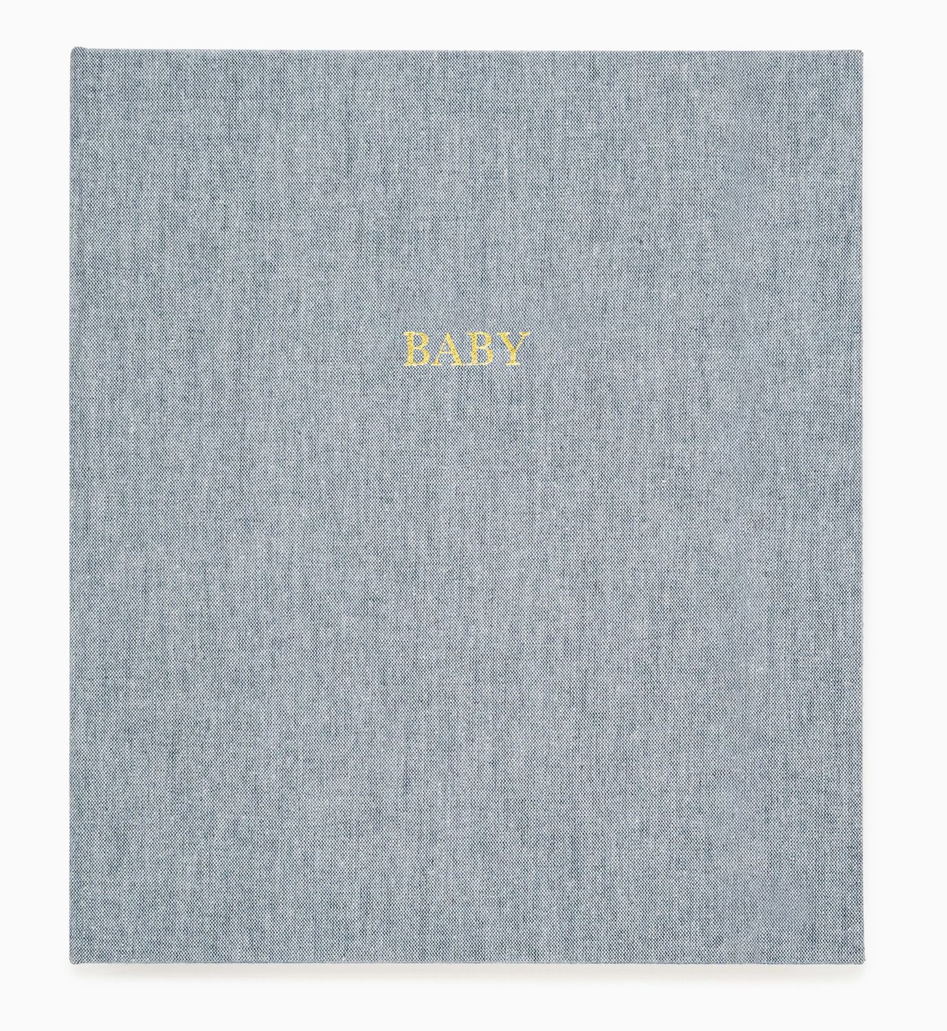 Sugar Paper Baby Book Chambray