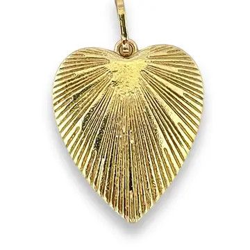 Bursting Heart Pendant Charm