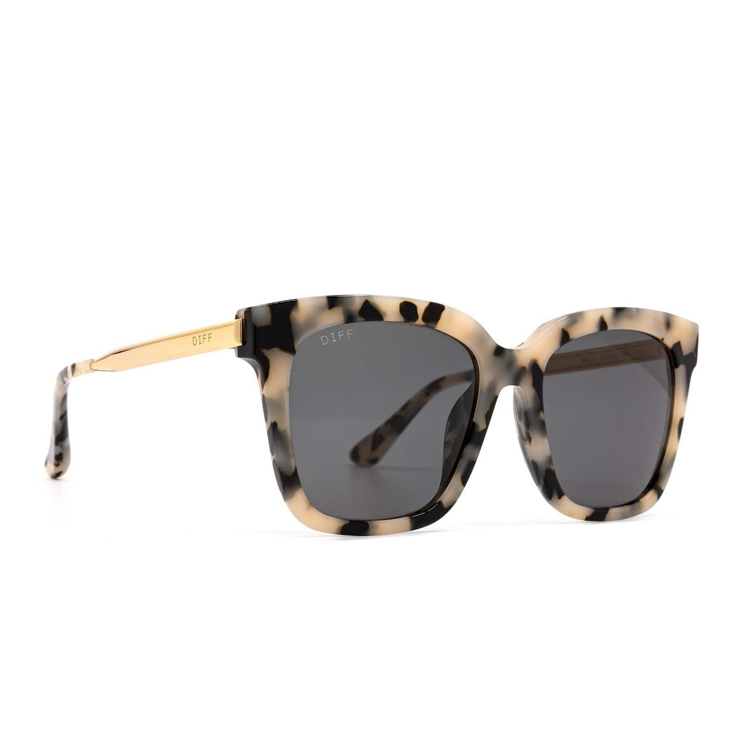 Bella - Cream Tortoise + Grey
