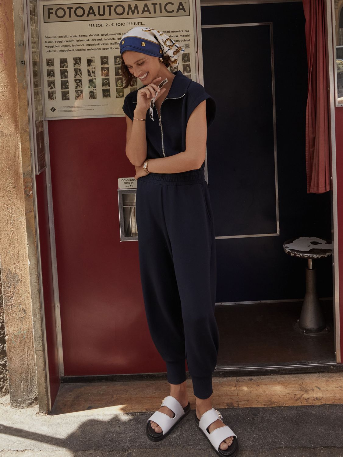 Monica Jumpsuit- Navy